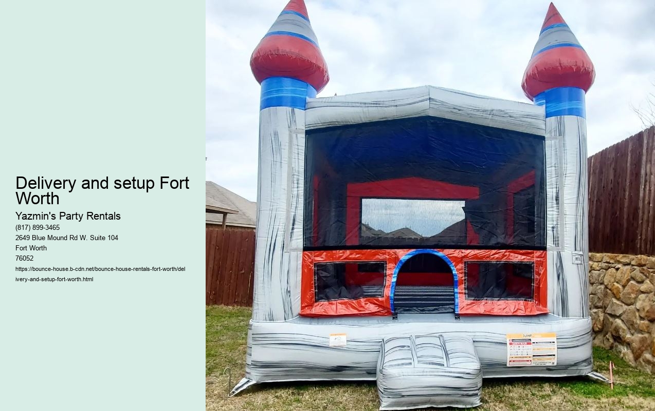 Inflatable games rental Fort Worth