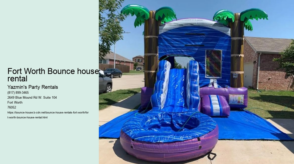 Fort Worth Bounce house rental