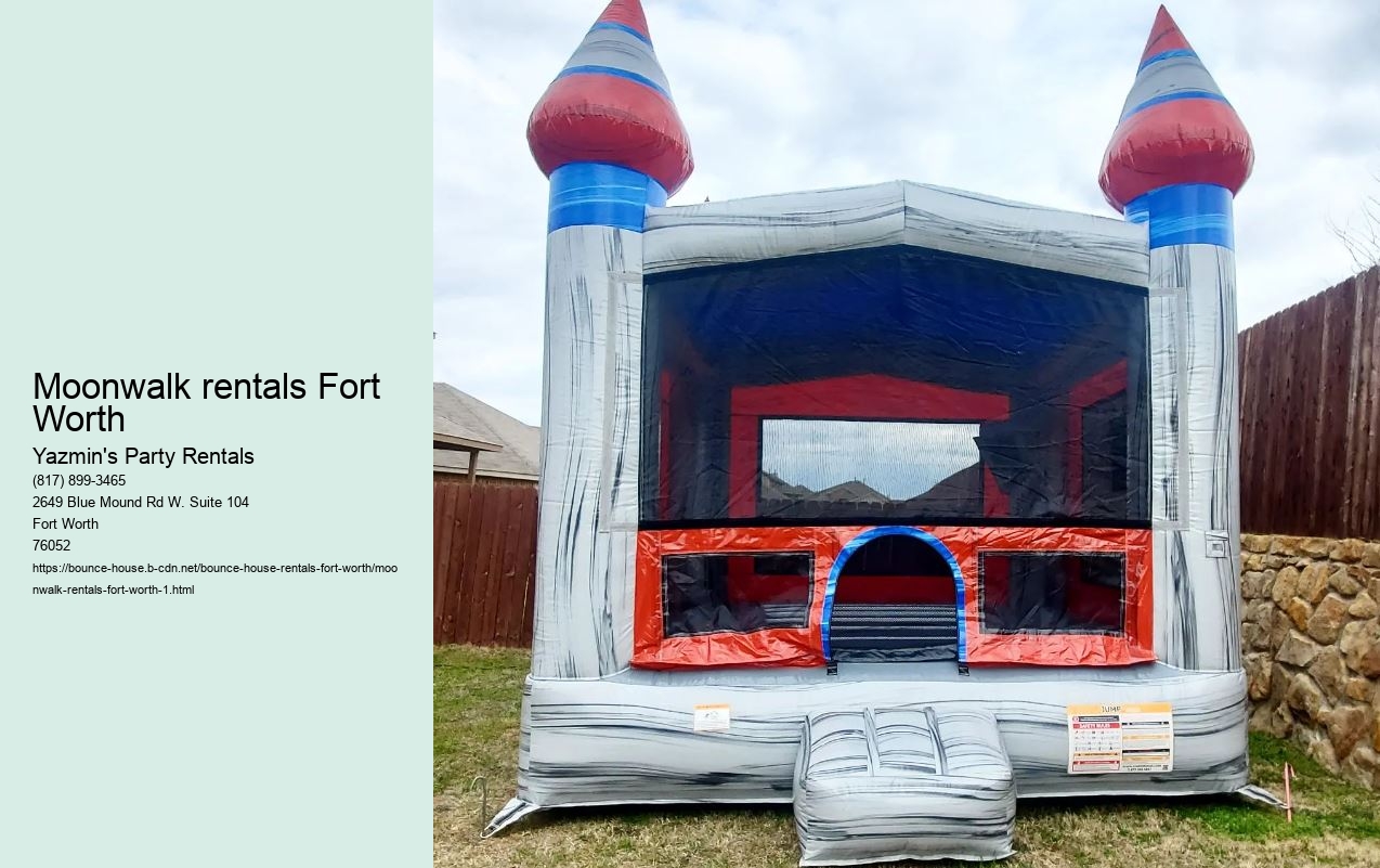Fort Worth Bounce house rentals 